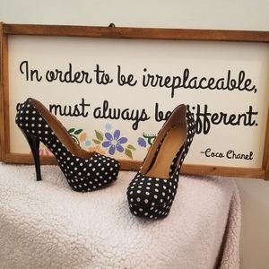 Polkadot pumps